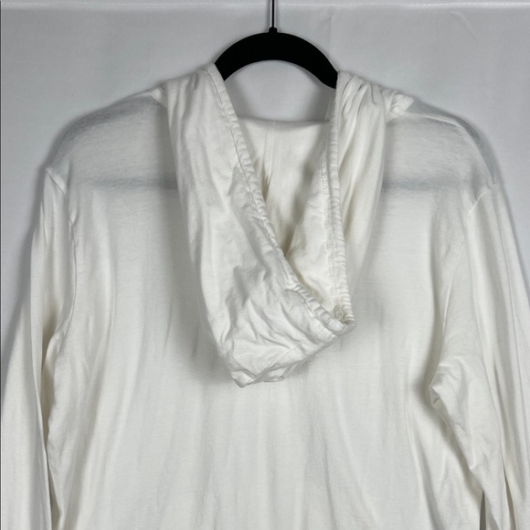 Sofra Women's White Zip-Up Hoodie - Picture 9 of 12